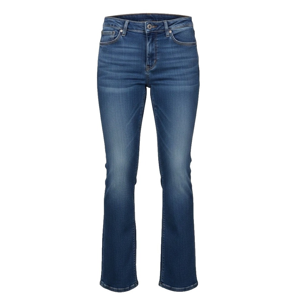 Riders By Lee Boot Cut Jeans Womens 10P Petite Blue Medium Wash 130703B